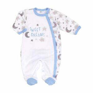 Baby Sweets Schlafanzug Sweet Dreams Jungen blau weiß