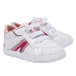 Lacoste Krabbelschuhe L004 CRIB 2232 CUB Weiß/Pink