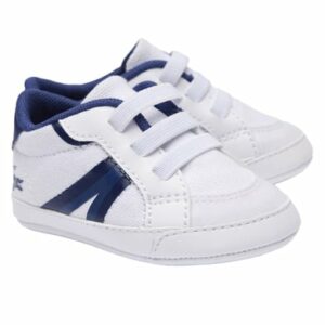 Lacoste Krabbelschuhe L004 CRIB 2232 CUB Weiß/Blau