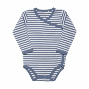 FIXONI Langarm Body China Blue Stripe