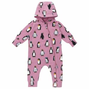 Villervalla Overall Penguin Rosa