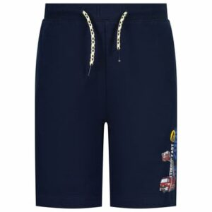 Salt and Pepper Bermudas Fire Zone true navy