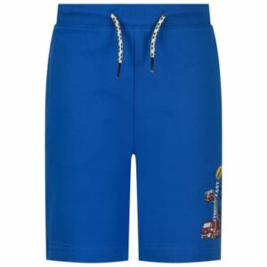 Salt and Pepper Bermudas Fire Zone cobalt blue