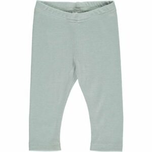 Müsli Babyleggings aus Wolle-Seide Spa green