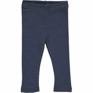 Müsli Babyleggings aus Merinowolle Night blue