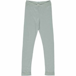 Müsli Leggings aus Wolle-Seide Spa green