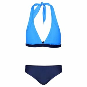 Aquarti Mädchen Bikini Set Zweiteilig Bikinislip Bustier blau