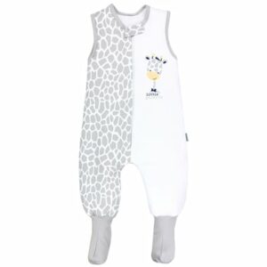 TupTam Baby Winter Schlafsack mit Beinen und Füßen grau/melange