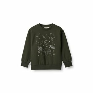 Wheat Sweatshirt Space Deep Forest