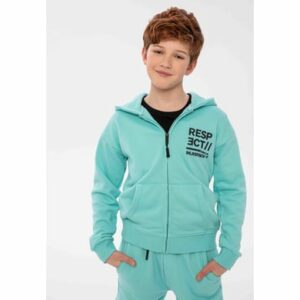 MINOTI Sweatjacke RESPECT Mintgrün