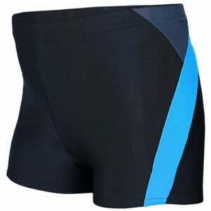 Aquarti Jungen Badehose Gestreift mit Motiven graphit