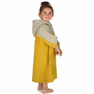 normani Kinder Badeponcho 2-5 Jahre Puwai Gelb