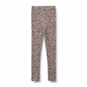 Wheat Leggings Wool purple flowers