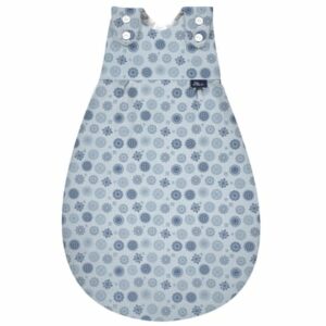 Alvi® Baby-Mäxchen®Außensack Flachgewebe Henna blau