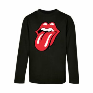 F4NT4STIC Longsleeve Shirt The Rolling Stones Classic Tongue schwarz