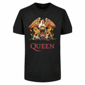 F4NT4STIC Basic Kids Tee Queen Classic Crest schwarz