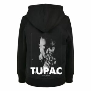 F4NT4STIC Basic Kids Hoodie Tupac Shakur Praying schwarz