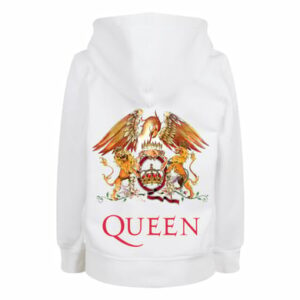 F4NT4STIC Basic Kids Hoodie Queen Classic Crest weiß