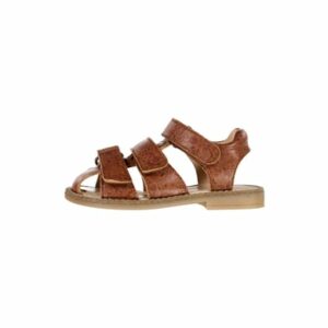 Wheat Sandalen Addison AOP sandal amber brown flowers