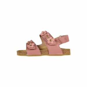 Wheat Sandalen Clare flower sandal cameo blush