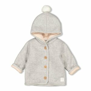 Feetje Filzjacke Sparkle Grau Melange