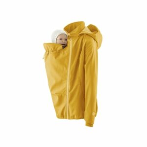 mamalila Softshell-Tragejacke Allrounder senf