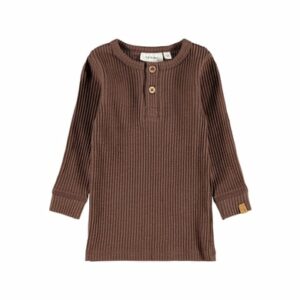 Lil'Atelier Langarmshirt Nbmrajo Chestnut