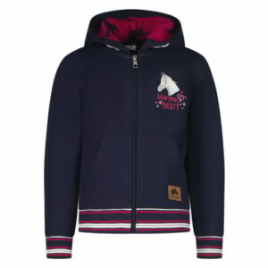 Salt and Pepper Sweatjacke Riding School navy