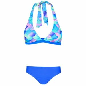 Aquarti Mädchen Bikini Set Zweiteilig Bikinislip Bustier violett