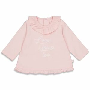 Feetje Langarmshirt Love You Cutest Thing Ever Roze