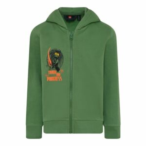 LEGO® WEAR Kapuzensweatjacke LWSTORM 613 Dark Khaki