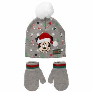 Disney Mütze + Handschuhe Disney grau