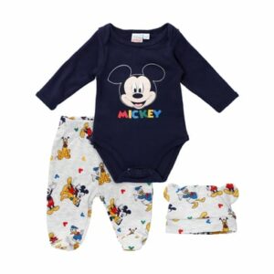 Disney 3tlg Set Body + Hose + Mütze Disney blau