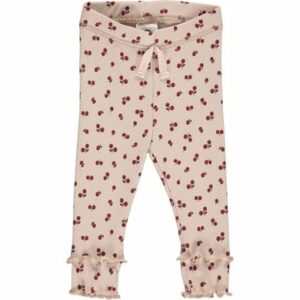 Müsli Babyleggings Spa rose/Fig/Berry red