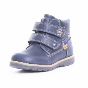 Be Mega Boys Stiefel navy klett