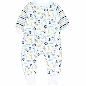 TupTam Baby Schlafsack mit Beinen und Ärmel Winter grün/orange
