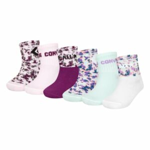 Converse 6er Pack Socken Camouflage rosa
