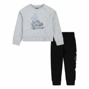 Converse Graphic Crew and Joggers Set