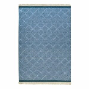 Esprit Handweb-Teppich Cairo blau