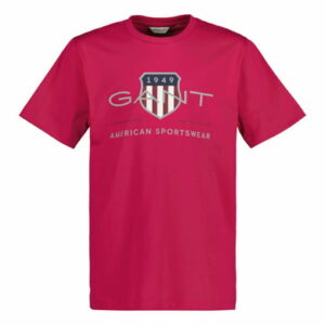 Gant T-Shirt Archive Shield T-Shirt Pink