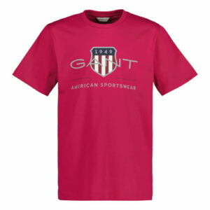 Gant T-Shirt Archive Shield T-Shirt Pink