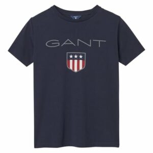 Gant T-Shirt Shield Logo Dunkelblau