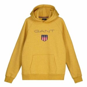 Gant Sweatshirt Shield Hoodie Gelb