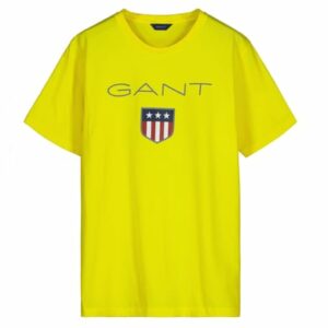 Gant T-Shirt Shield Logo Gelb (Sun Yellow)