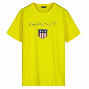 Gant T-Shirt Shield Logo Gelb (Sun Yellow)