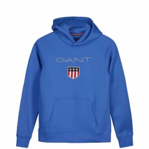 Gant Sweatshirt Shield Hoodie Blau