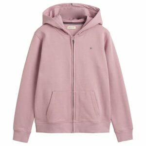 Gant Sweatjacke Shield Full Zip Hoodie Flieder