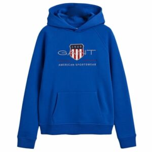 Gant Sweatshirt Archive Shield Hoodie Blau (Bold Blue)