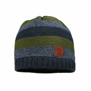 Maximo Beanie Blockringel carbonmeliert/graucarbon