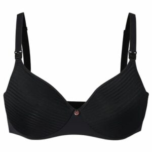 Noppies Gepolsterter Still-BH Spacer Stripe nursing bra Black